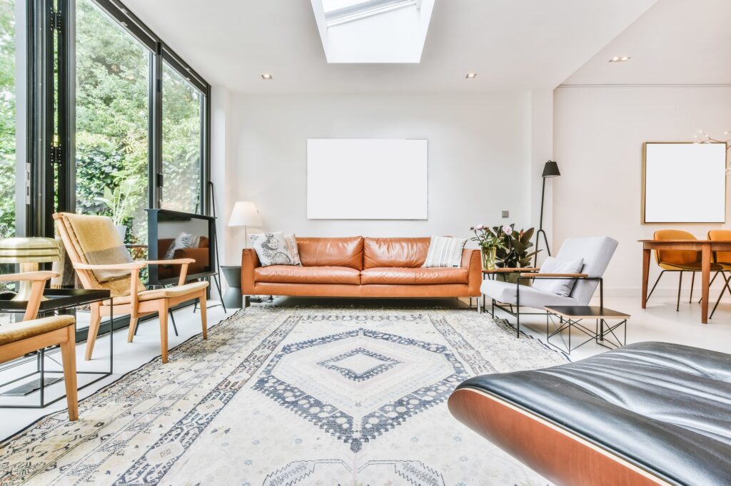 Bright living room
