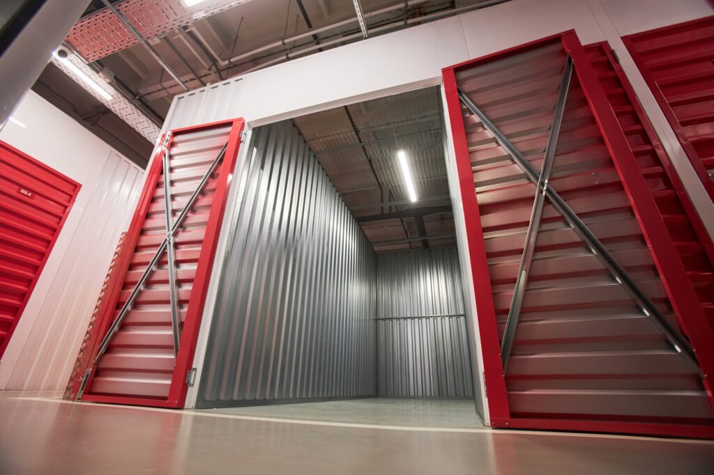 Empty Unit of Storage Facility